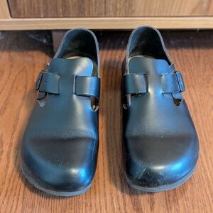 Birkenstock Black London Clogs